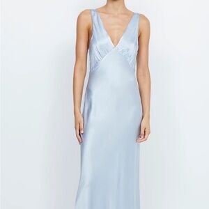 Bec + Bridge Moon Dance Verona Dress in Dusty Blue